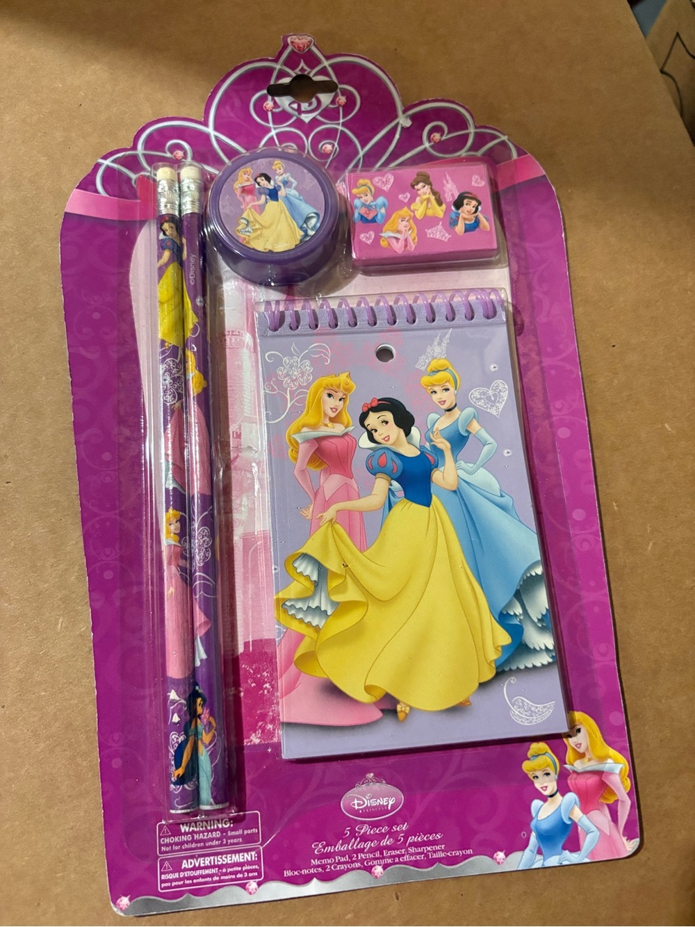 Disney Princess Stationary Set NEW